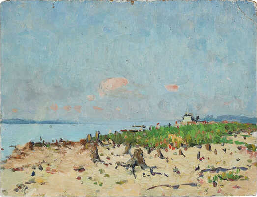 Кузнецов Николай Дмитриевич. У берегов Волги